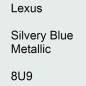 Preview: Lexus, Silvery Blue Metallic, 8U9.